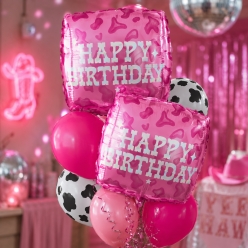 Cowgirl Disco Deluxe Balloon Bouquet